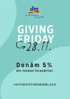 Ofertele DM drogeriemarkt valabile de la 06.11.2025