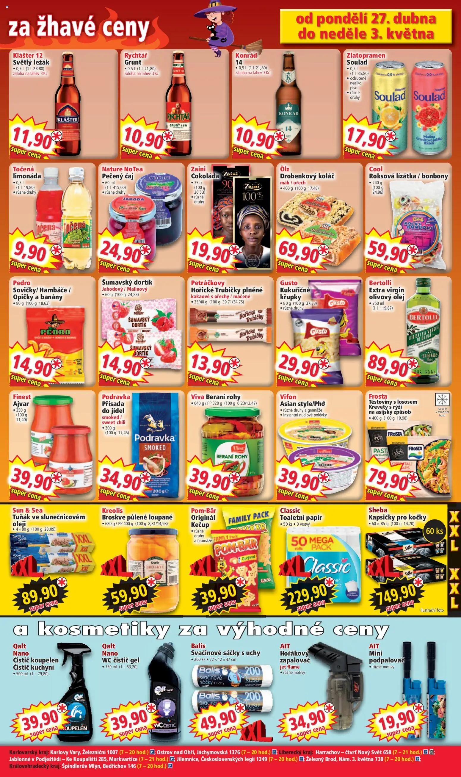 Norma leták od 27.04.2026 | Strana: 5 | Produkty: Zlatopramen, Granátové jablko, Ořechy, Sheba