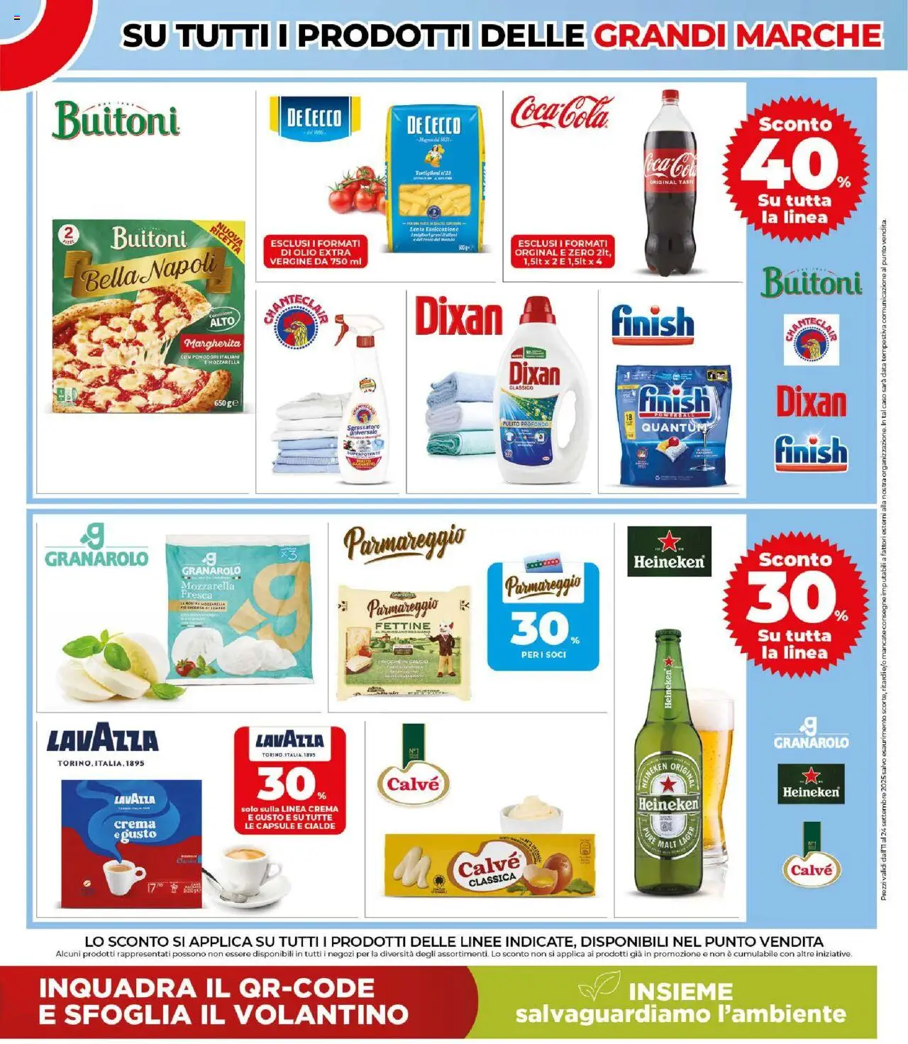 Volantino COOP del 11.09.2025 | Pagina: 3 | Prodotti: Olio, Parmigiano reggiano, Parmigiano, Heineken
