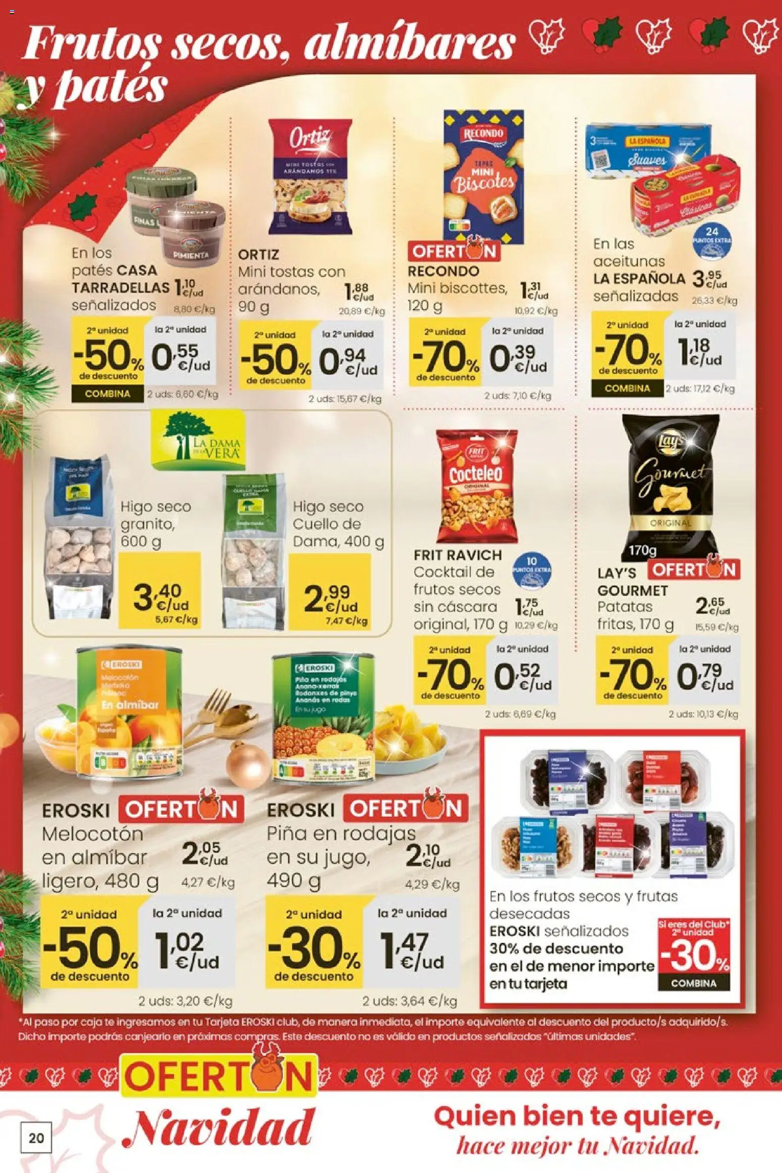 Eroski - City │ válido desde el 27.11.2025 | Página: 20 | Productos: Piña, Frutos secos, Té, Caja