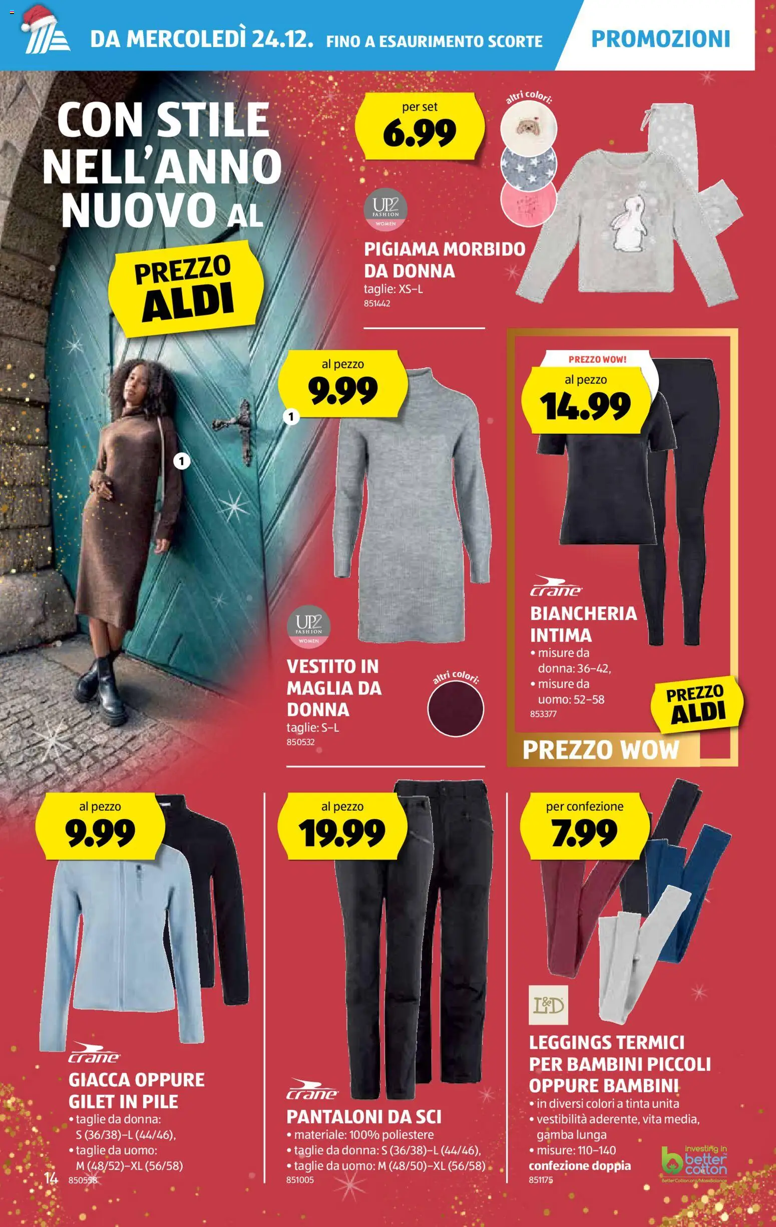 Aldi Aktionen IT – gültig ab 24.12.2025 | Seite: 15 | Produkte: Leggings