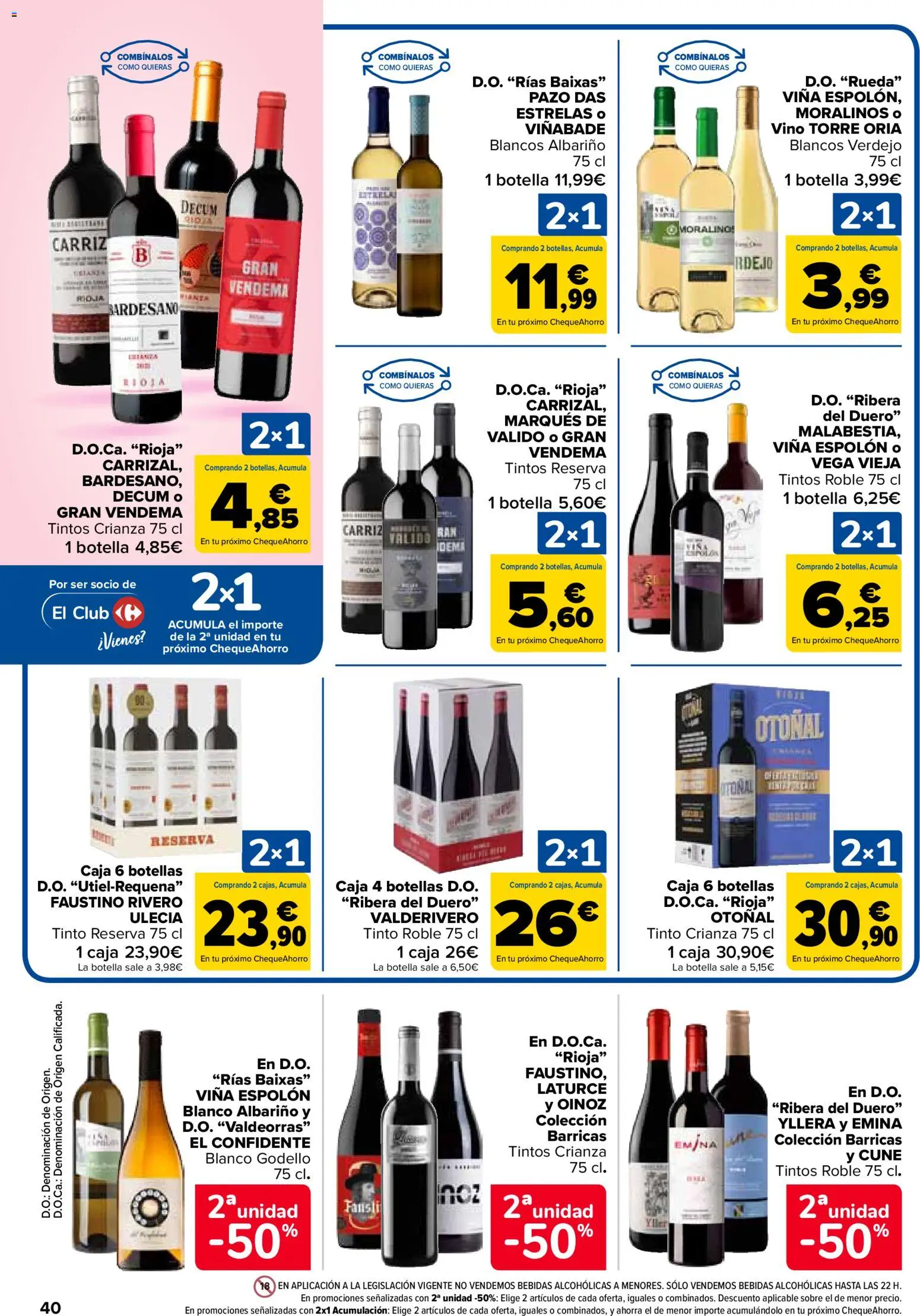 Carrefour folleto │ válido desde el 15.01.2026 | Página: 42 | Productos: Vino, Caja