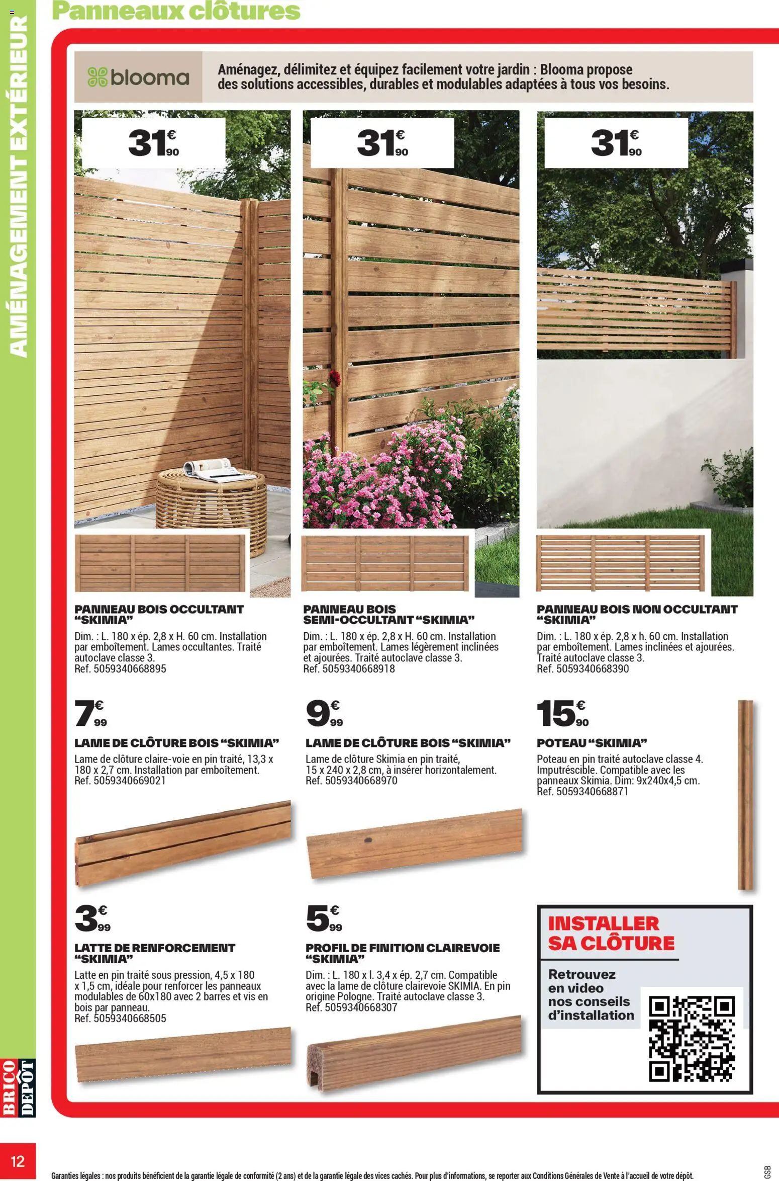 {H1} | Page: 12 | Produits: Vidéo, Clôture