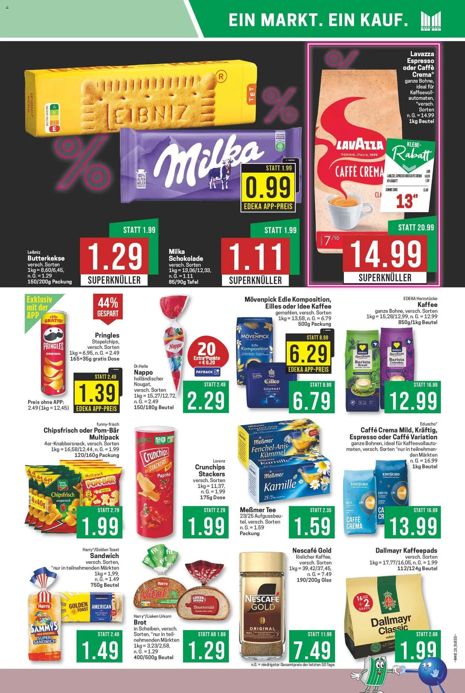 Marktkauf - Black Friday – gültig ab 24.11.2025 | Seite: 15 | Produkte: Schokolade, Dallmayr, Tee, Eduscho