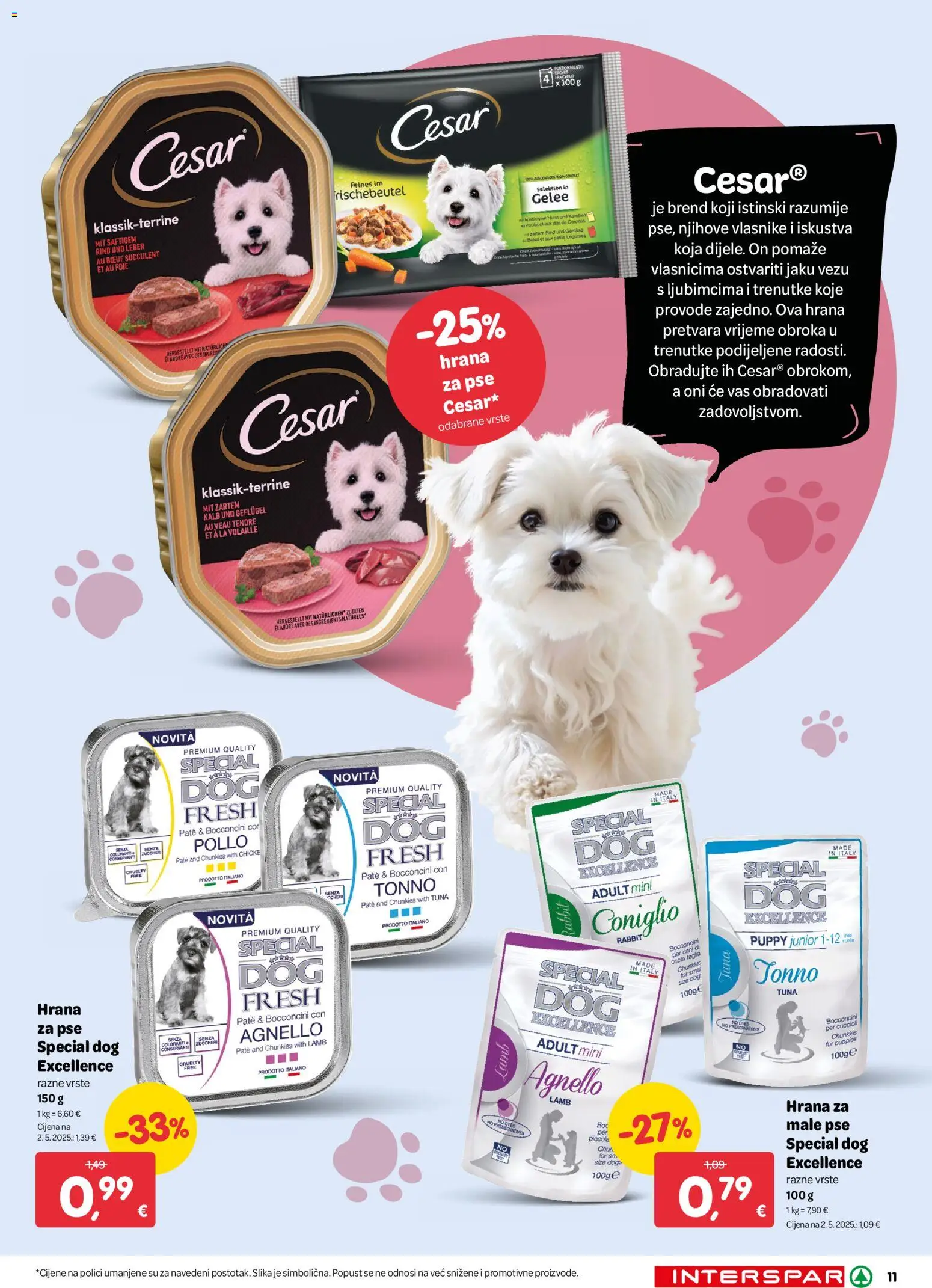 Interspar katalog | vrijedi od 19.11.2025 | Stranica: 11 | Proizvodi: Tuna