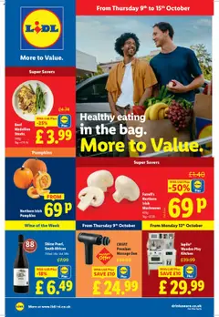 Preview of Lidl - Healthy eating valid from 09.10.2025