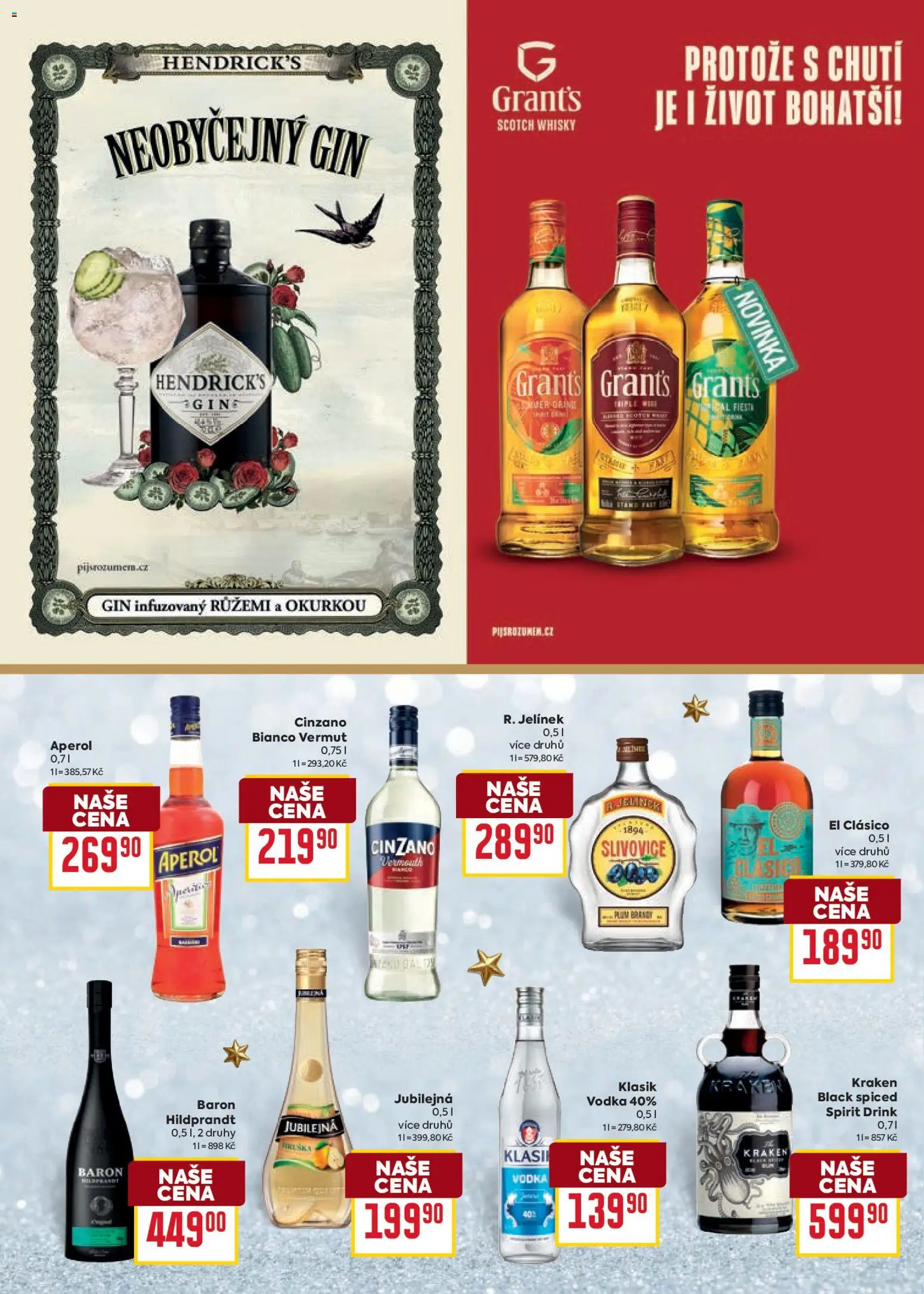 Billa leták - Delikatesy od 03.12.2025 | Strana: 28 | Produkty: Vodka, Whisky, Slivovice, Jelínek