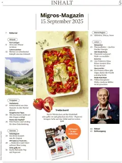Migros Magazin – gültig ab 16.09.2025 | Seite: 5