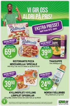 Forhåndsvisning av KYLLINGFILET/ KYLLING LÅRFILET SPISEKLAR, 200 g, BBQ, Soltørket tomat, Den stolte hane, pr. kg 199,50 gyldig fra 23.02.2026 | Side: 5