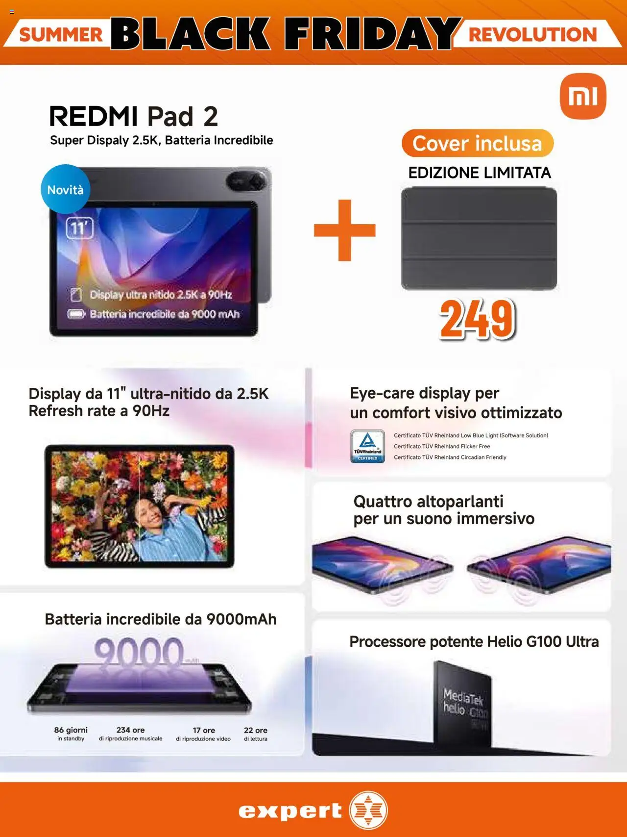 Volantino Iperal del 05.06.2025 | Pagina: 12 | Prodotti: Tablet, Video, Batteria