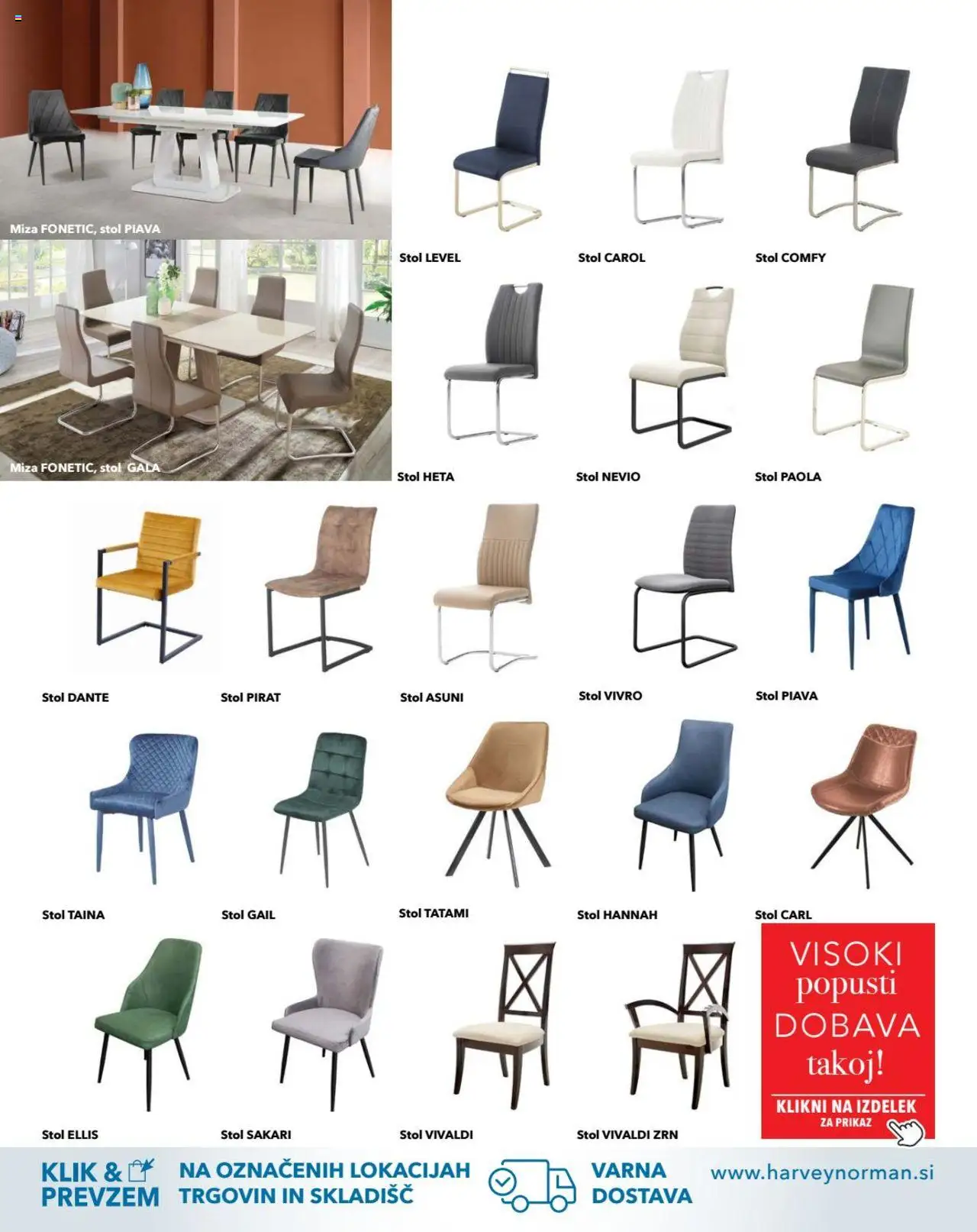 Harvey Norman - Nakupovalni vodič - Mize in stoli │ velja od 05.02.2021 | Stran: 5
