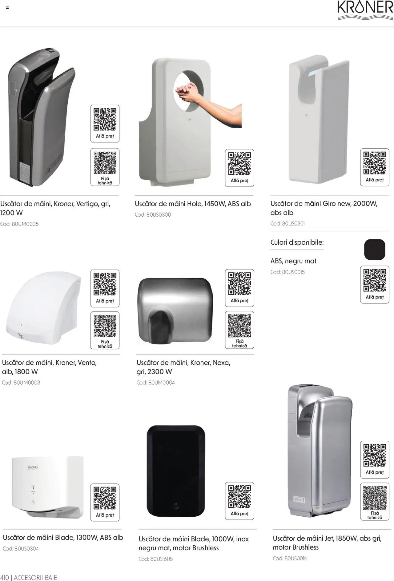 Catalog Romstal – valabil de la 25.11.2024 | Pagină: 410 | Produse: Uscător