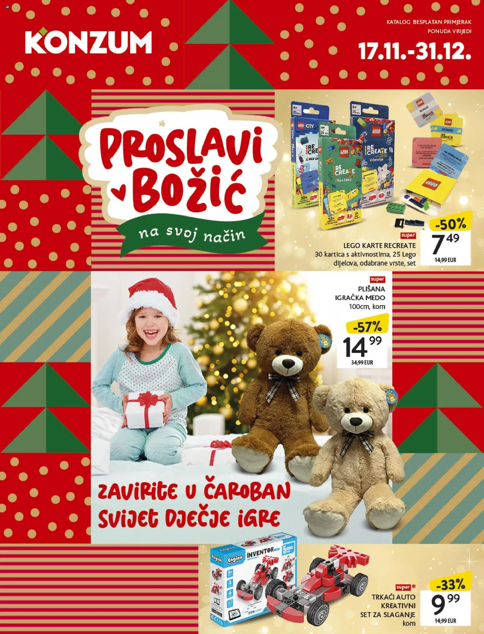 Konzum katalog | vrijedi od 17.11.2025 | Stranica: 1 | Proizvodi: Lego