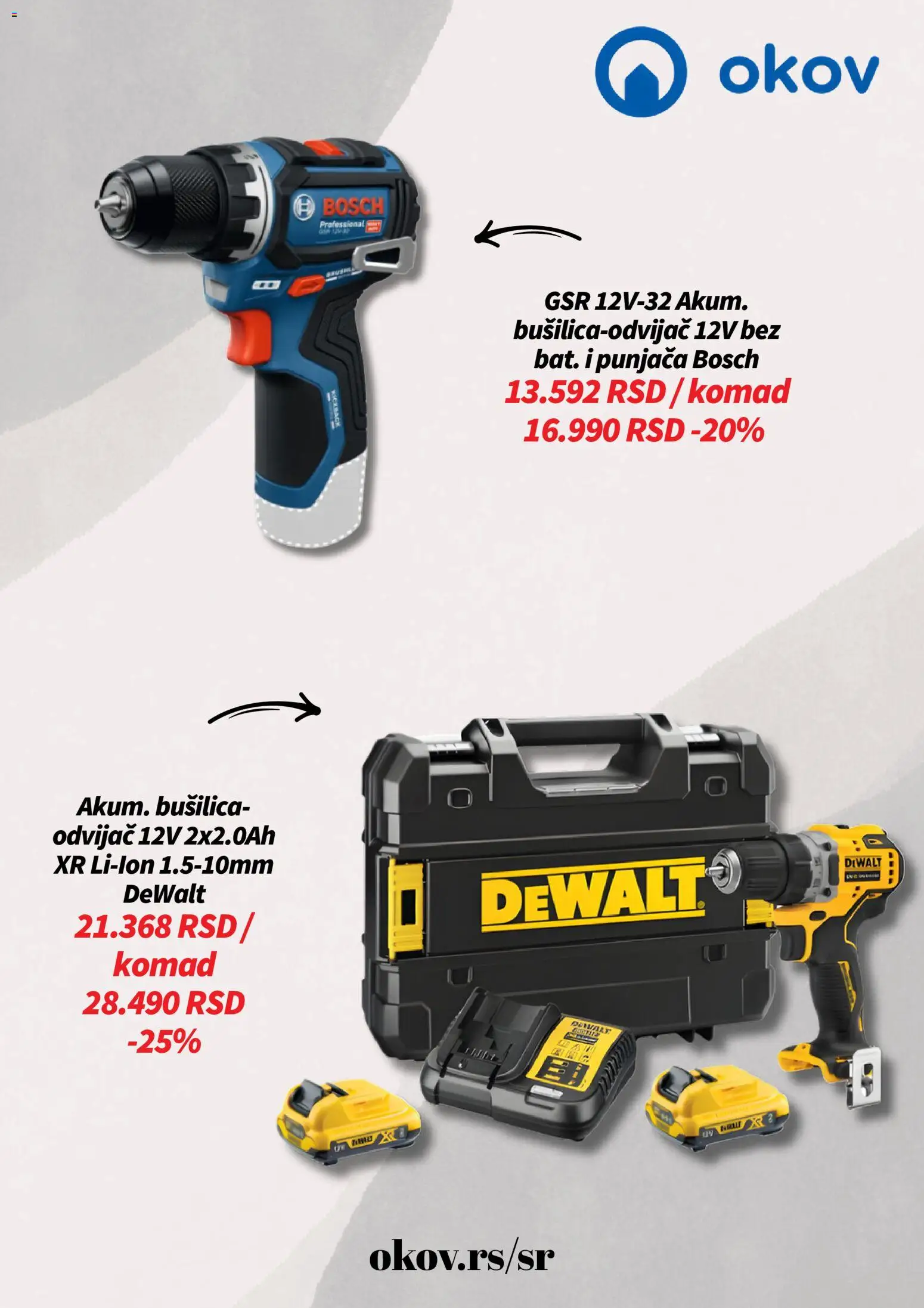 Okov katalog - važi od 01.04.2026 | Strana: 3 | Proizvode: Bosch, Bušilica
