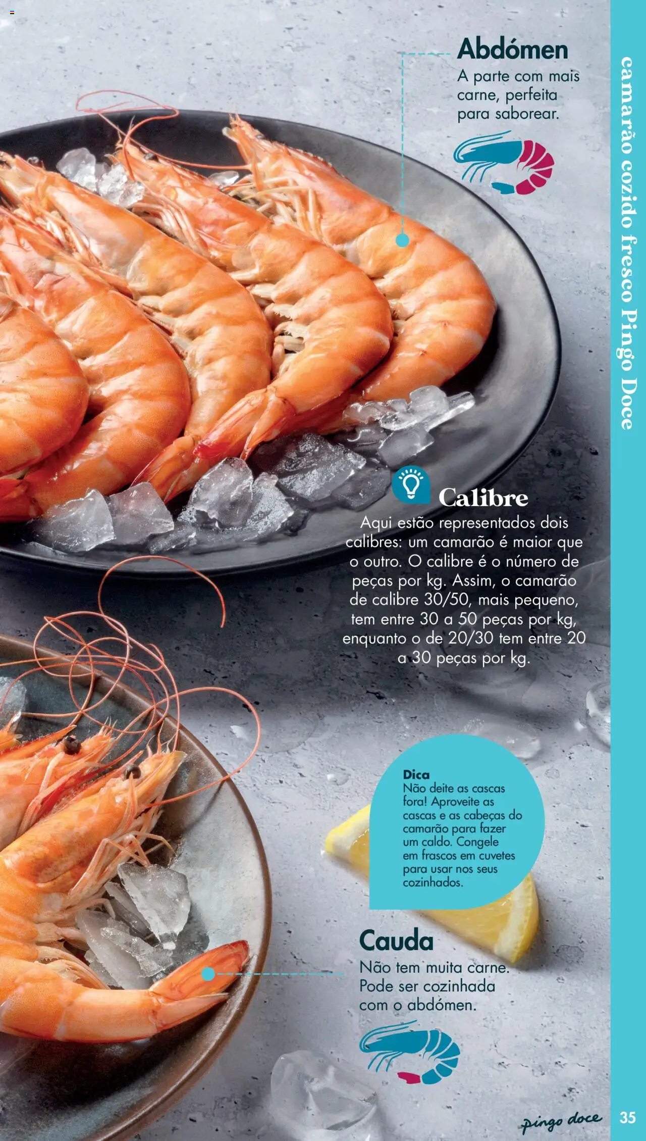 Pingo Doce - Catálogo Peixaria │ válido de 20.05.2025 | Página: 35 | Produtos: Camarão