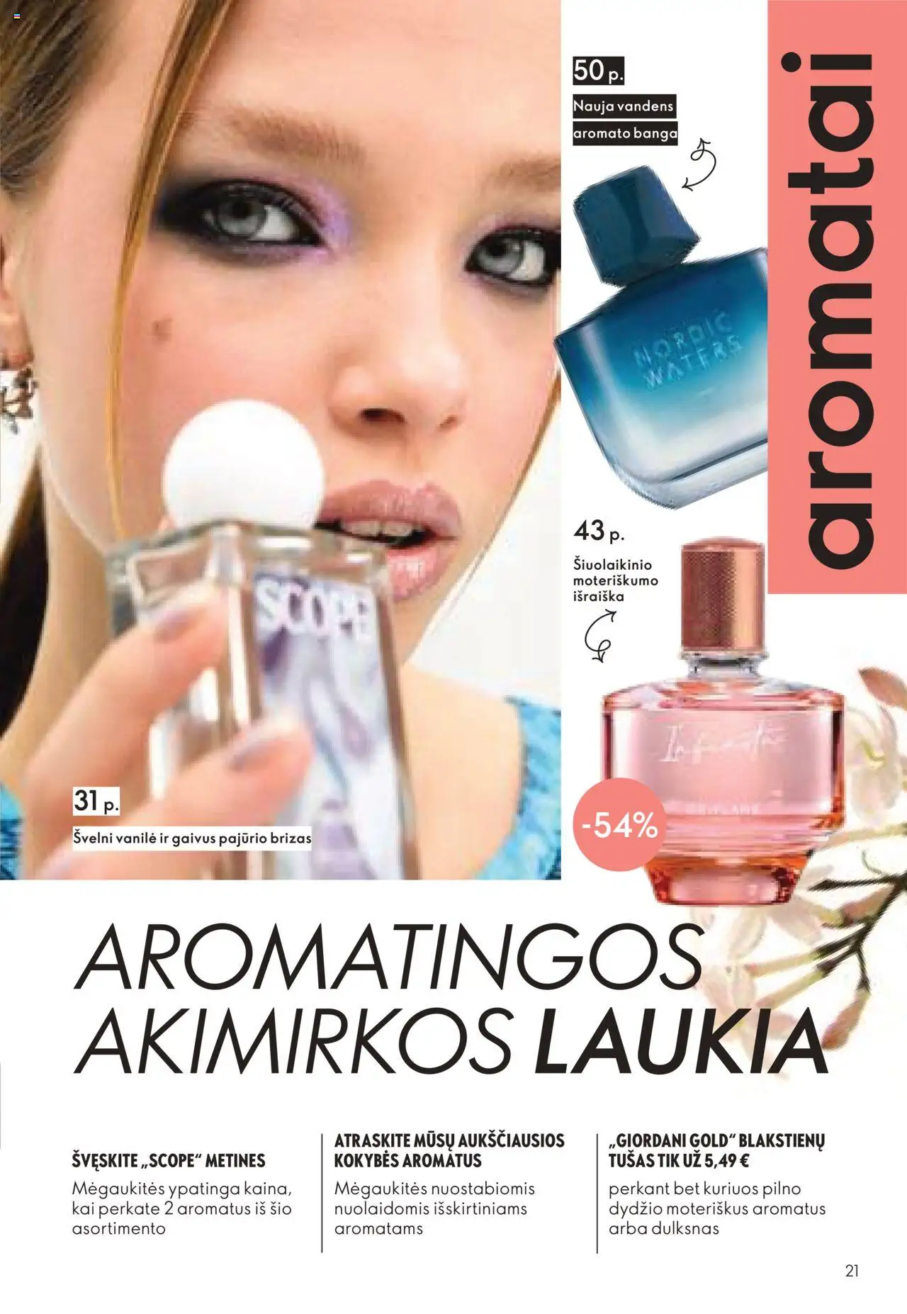 Oriflame - Katalogas 12 2025│galioja nuo 24.08.2025 | Puslapis: 21 | Prekių: Tušas