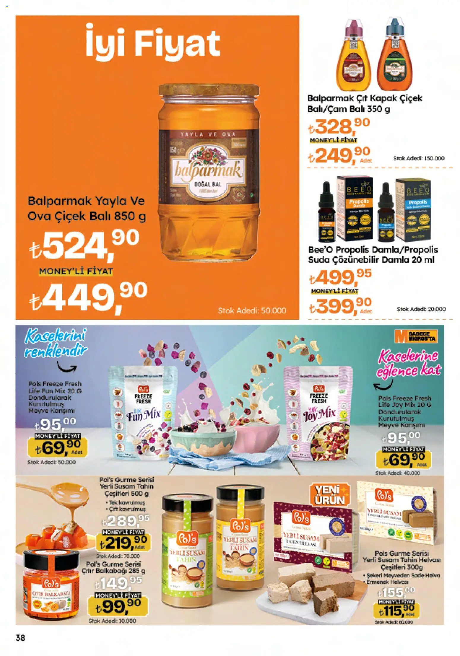 Migros Katalog - 5M Migroskop Dijital - 23.10.2025 tarihinden itibaren geçerlidir | Sayfa: 38 | Ürünler: Meyve, Balkabağı