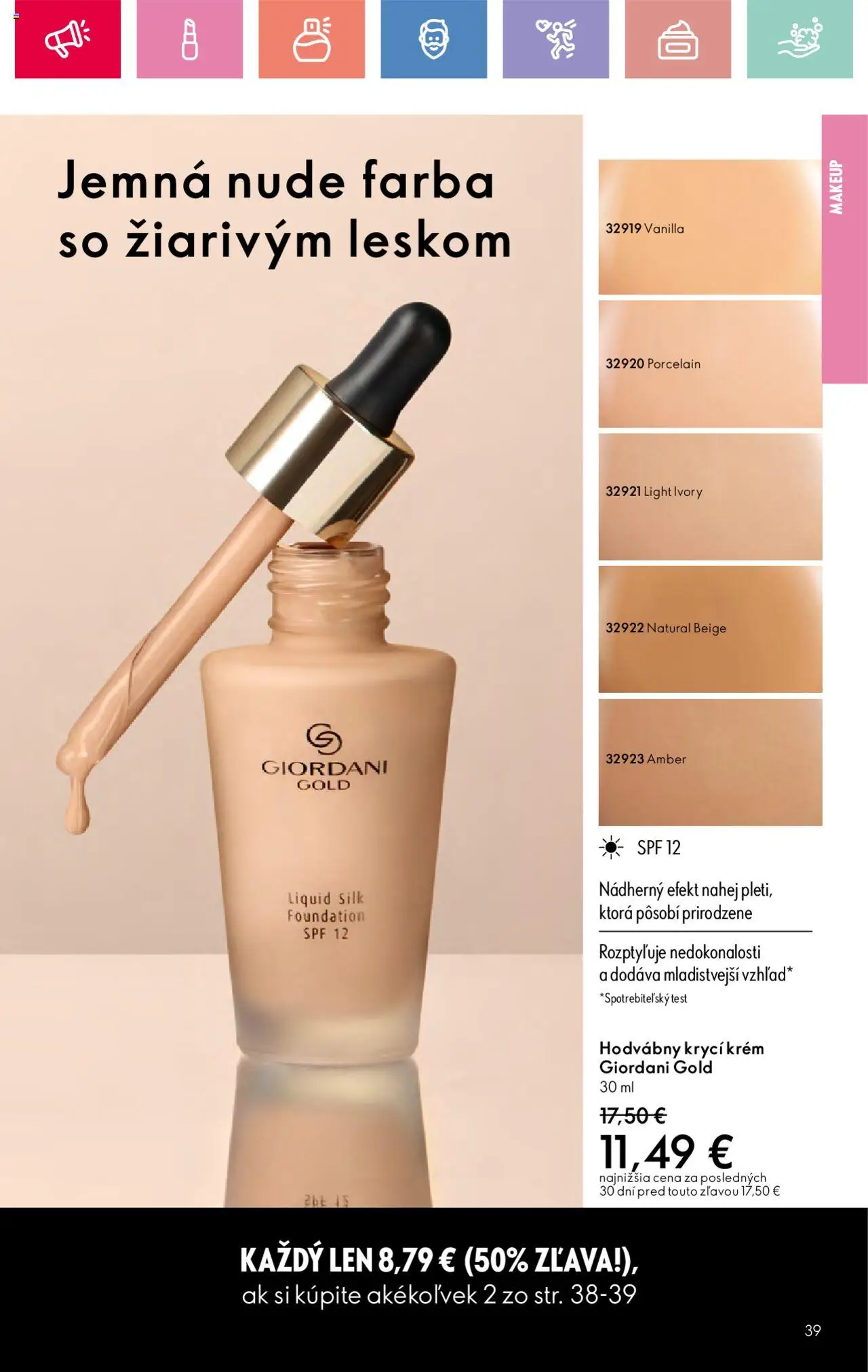 Katalóg Oriflame 10 2025 │ platný od 06.07.2025 | Strana: 39 | Produkty: Krém