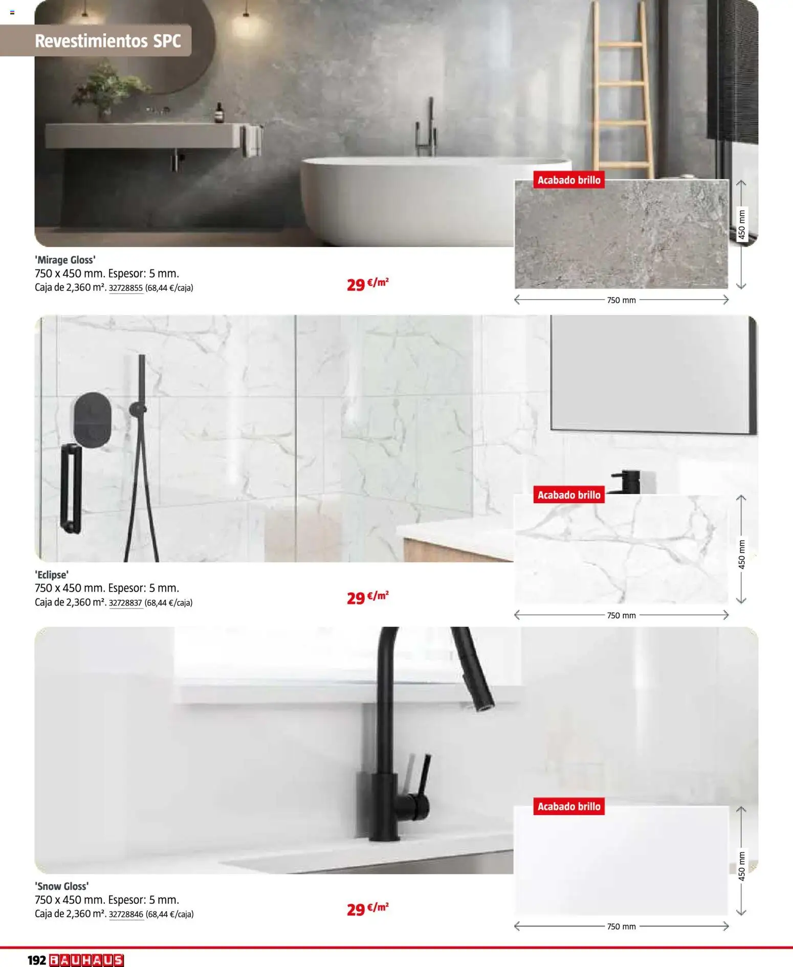 Bauhaus - Suelos y revestimientos │ válido desde el 24.02.2026 | Página: 192 | Productos: Caja