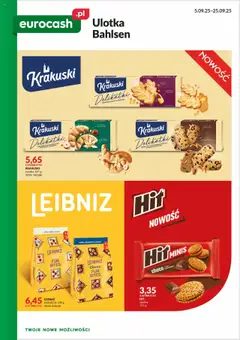 Pogląd oferty "Eurocash Gazetka - Bahlsen" - ważna od 05.09.2025