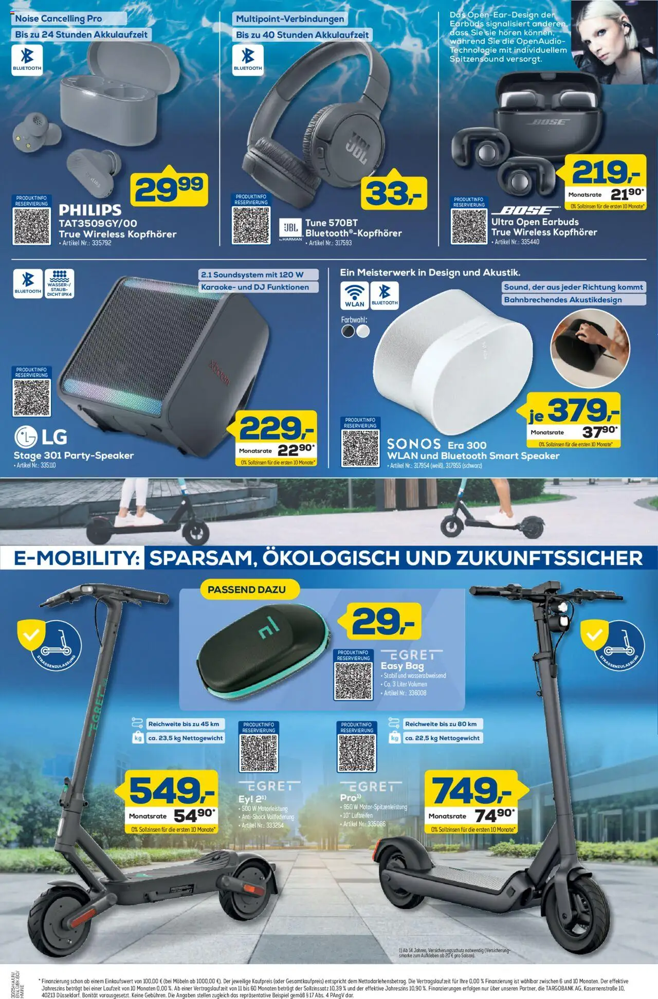 Euronics  Prospekt Berlet - gültig ab dem 17.07.2025 | Seite: 4 | Produkte: Philips, Soundsystem, Kopfhörer
