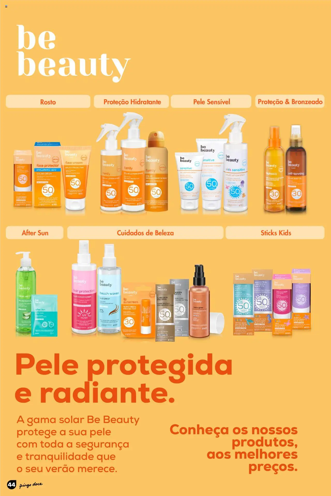 Pingo Doce - Folheto Solares │ válido de 01.04.2025 | Página: 44 | Produtos: Protetor solar