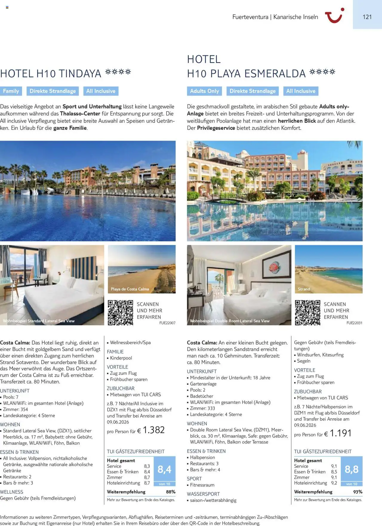 TUI Prospekt Kanaren, Kapverden & Senegal 2025/26	  – gültig ab 01.11.2025 | Seite: 121 | Produkte: Rum, Babybett