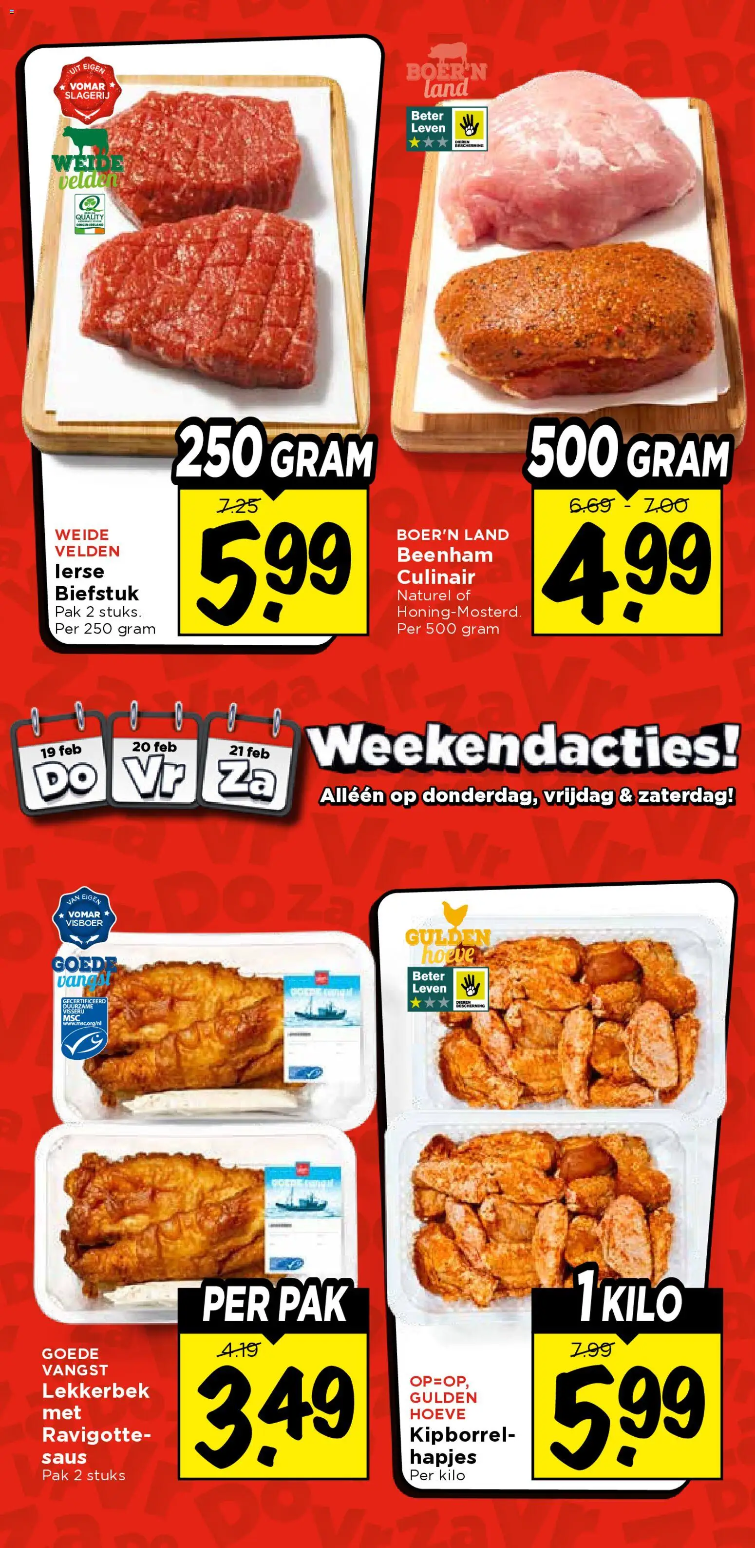 {H1} | Pagina: 5 | Producten: Biefstuk, Saus