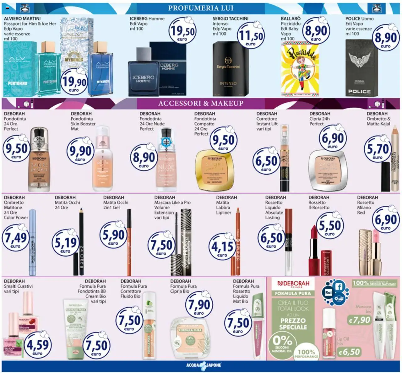 Volantino Acqua e Sapone del 25.08.2025 | Pagina: 3 | Prodotti: Mascara, Correttore, Cipria, BB cream