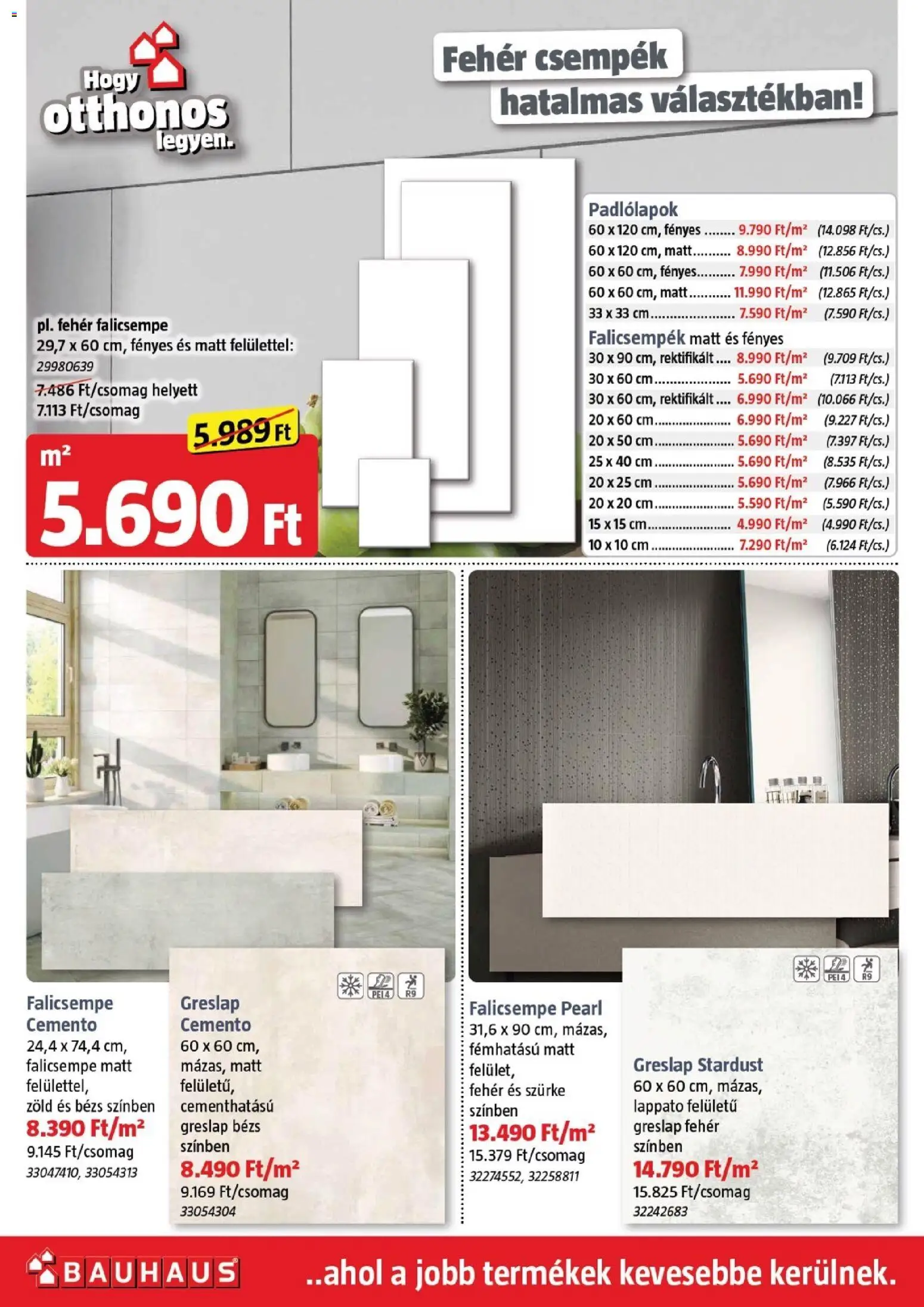 Bauhaus akciós ujság - amely érvényes a következő dátumtól: 06.11.2025 | Oldal: 23