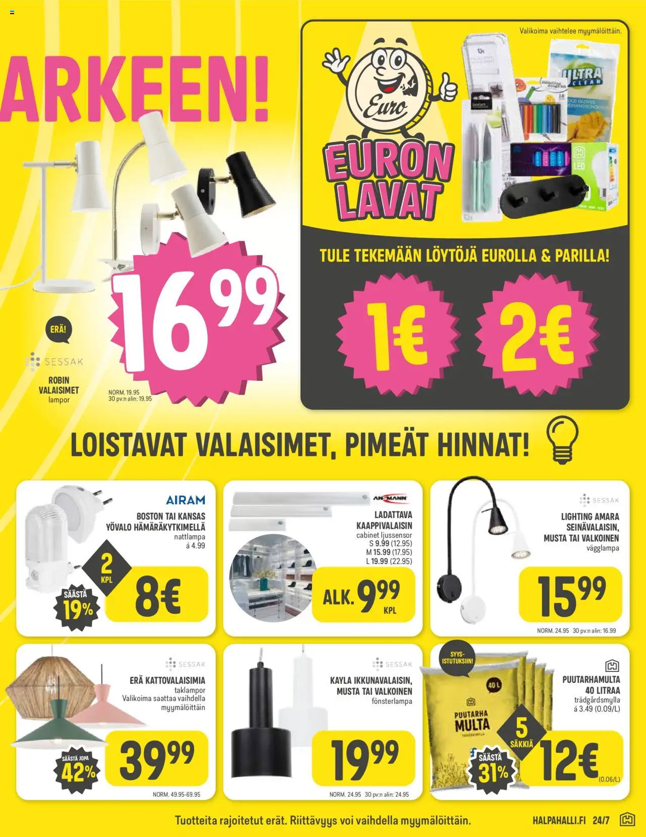 Halpa Halli tarjoukset – voimassa 10.09.2025 alkaen | Sivu: 7 | Tuotteet: Multa, Voi