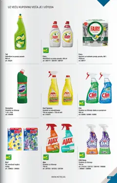 Metro katalog BMPL - pregled Metro kataloga - važi od 01.04.2026 | Strana: 27 | Proizvode: Deterdžent, Bref, Cillit Bang, Ajax