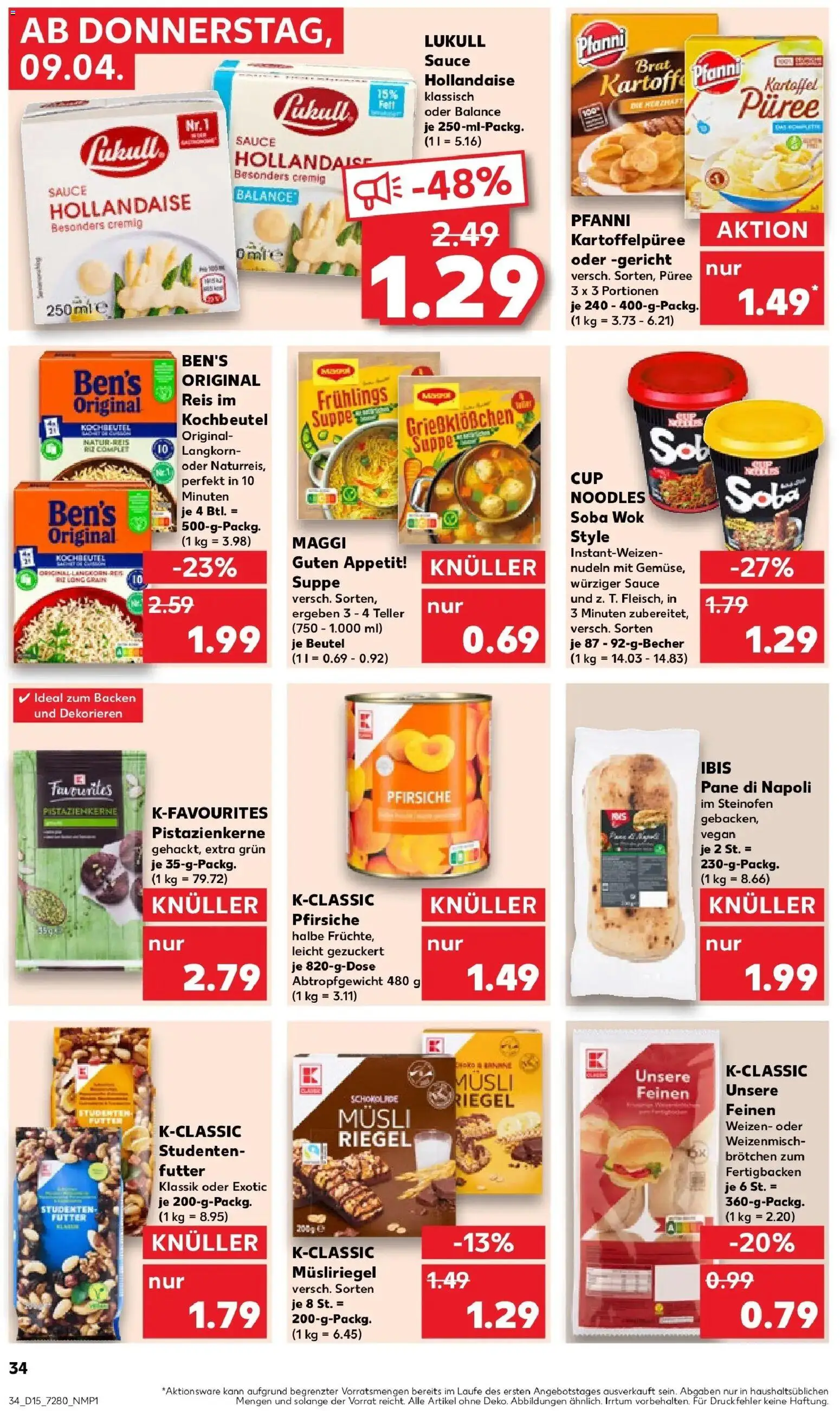Kaufland Prospekt Kassel	 – gültig ab 07.04.2026 | Seite: 46 | Produkte: Schokolade, Pane, Nudeln, Wok