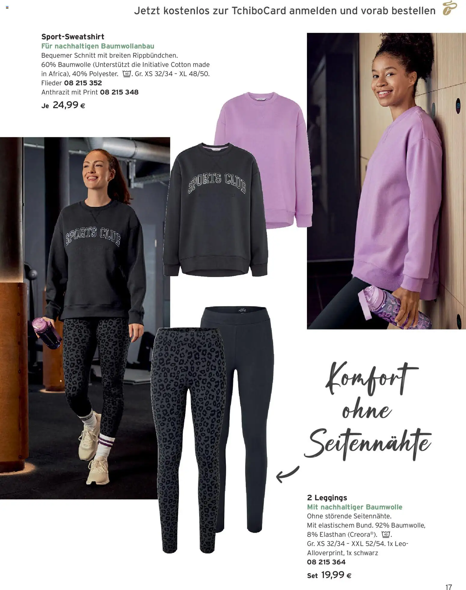 Tchibo Eduscho - Katalog Januar 2026 gültig ab 01.01.2026 | Seite: 17 | Produkte: Leggings