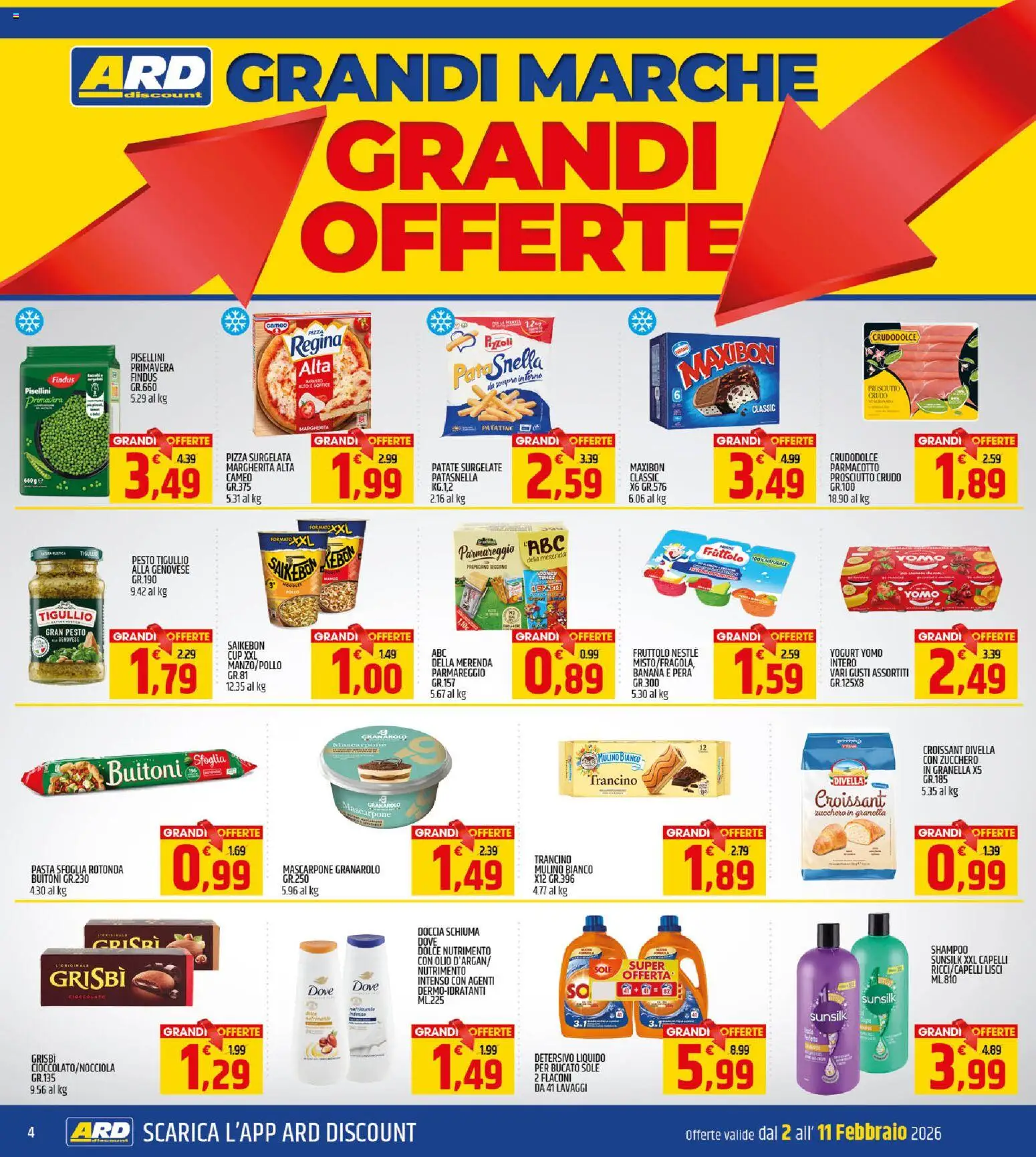 Volantino ARD Discount del 02.02.2026 | Pagina: 4