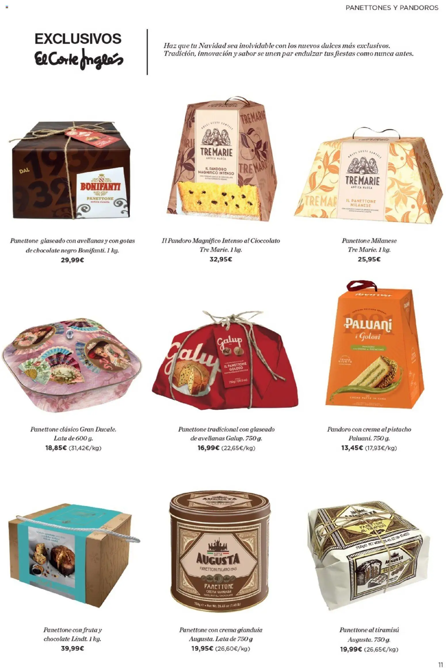 Hipercor - Dulces de Navidad │ válido desde el 20.11.2025 | Página: 11 | Productos: Chocolate, Crema