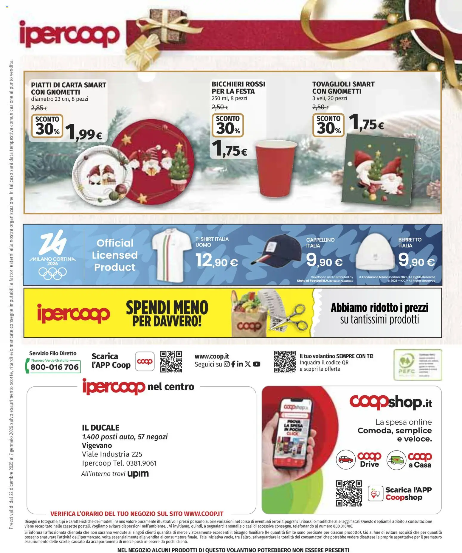 Volantino Ipercoop del 22.12.2025 | Pagina: 38 | Prodotti: Tè, Data