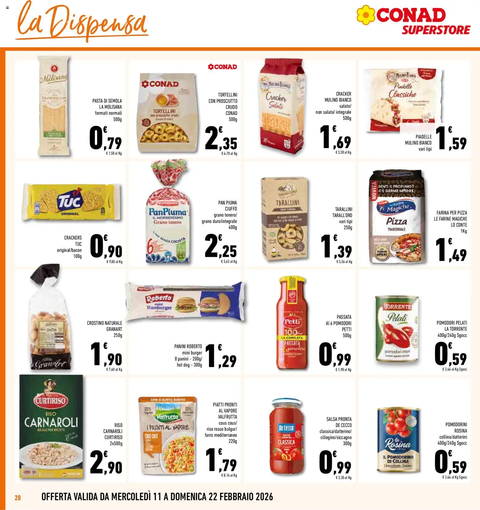 Volantino Conad del 11.02.2026 | Pagina: 20