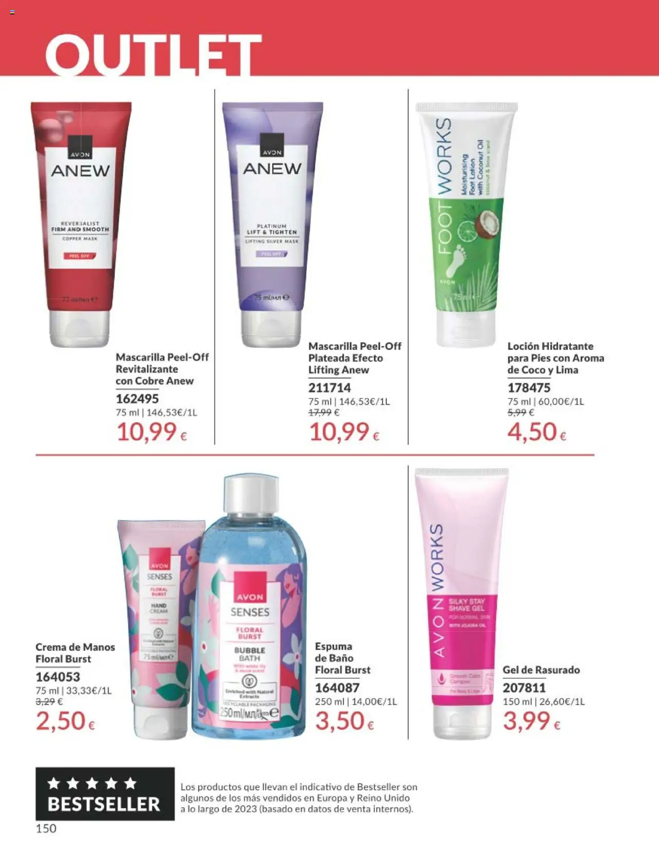 Catálogo AVON campaña 7 │ válido desde el 01.07.2025 | Página: 150 | Productos: Crema de manos, Espuma de baño, Τυρόπιτα, Crema