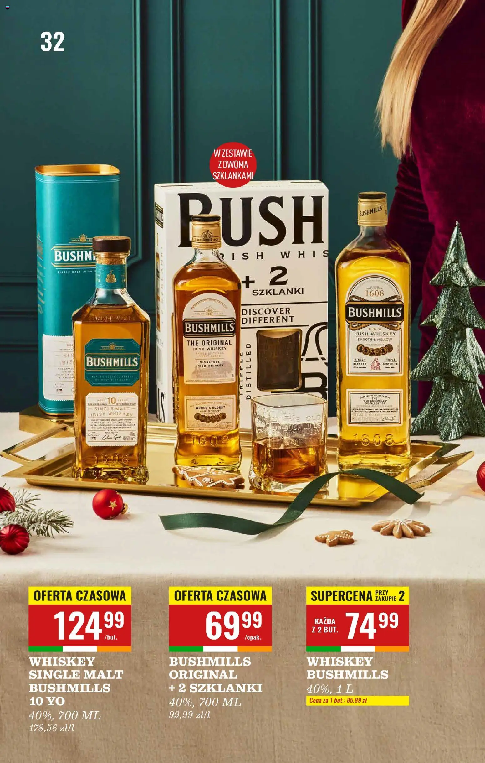 Biedronka gazetka - Czas na toast od 01.12.2025 | Strona: 38 | Produkty: Szklanki