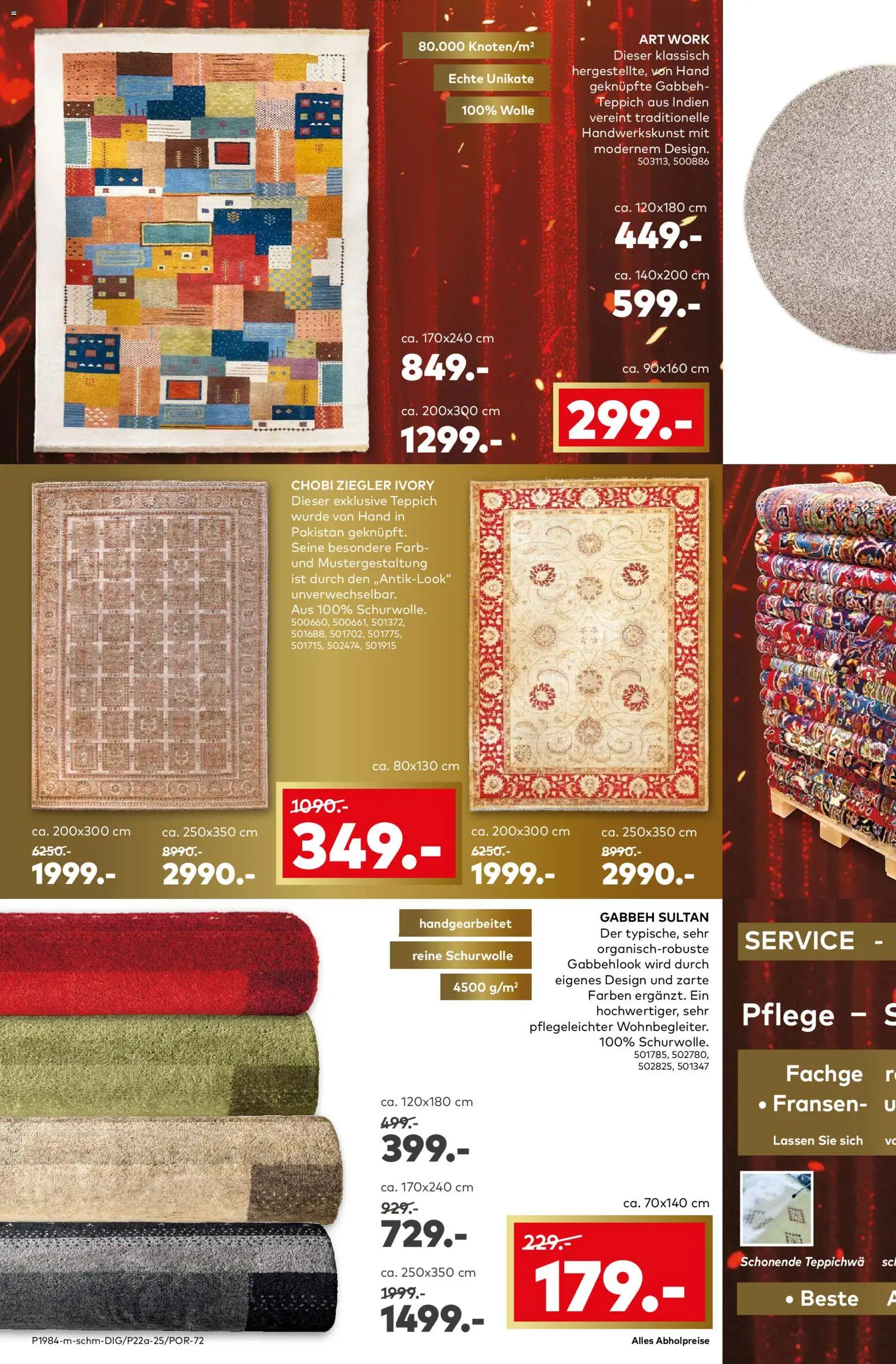 Porta! Kleinmöbel und mehr: Top-Angebote zum Möbiläum - Bad Vilbel-Dortelweil – gültig ab 10.11.2025 | Seite: 6 | Produkte: Teppich