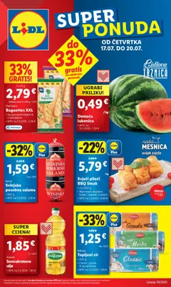 Katalog Lidl - Pregled kataloga iz trgovine Lidl, vrijedi od 17.07.2025