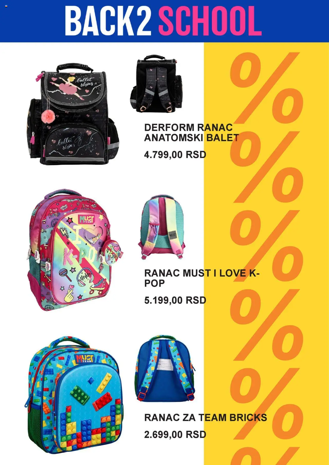 Dexy co katalog - važi od 04.08.2025 | Strana: 3 | Proizvode: Ranac