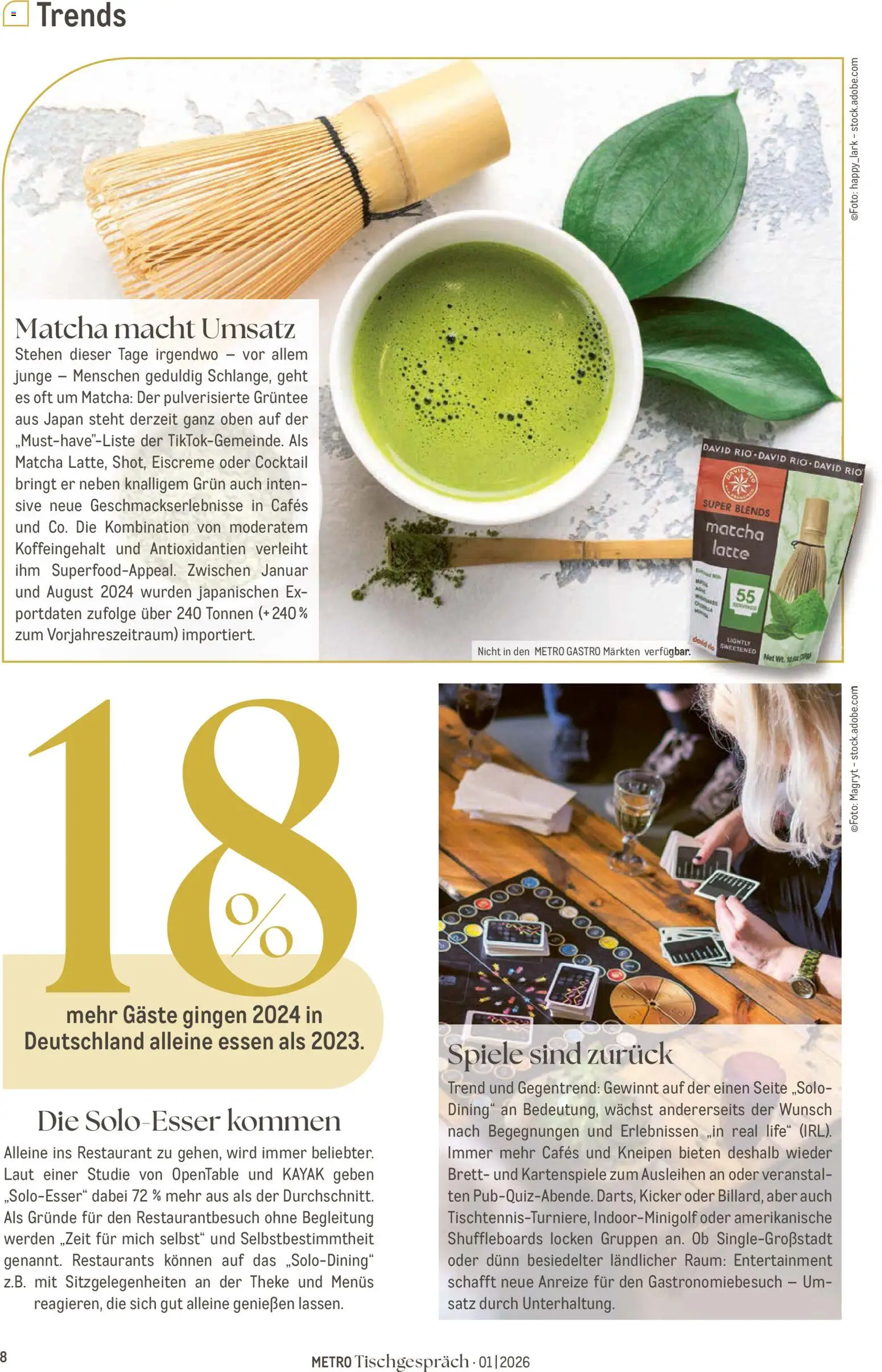 Metro Tischgespräch – gültig ab 01.02.2026 | Seite: 8 | Produkte: Theke, Eiscreme