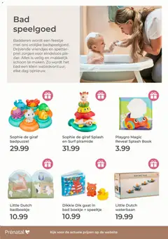 Prénatal - Speelgoed folder - Voorbeeld van een folder van Prénatal, geldig van 20.10.2025 | Pagina: 64 | Producten: Bad