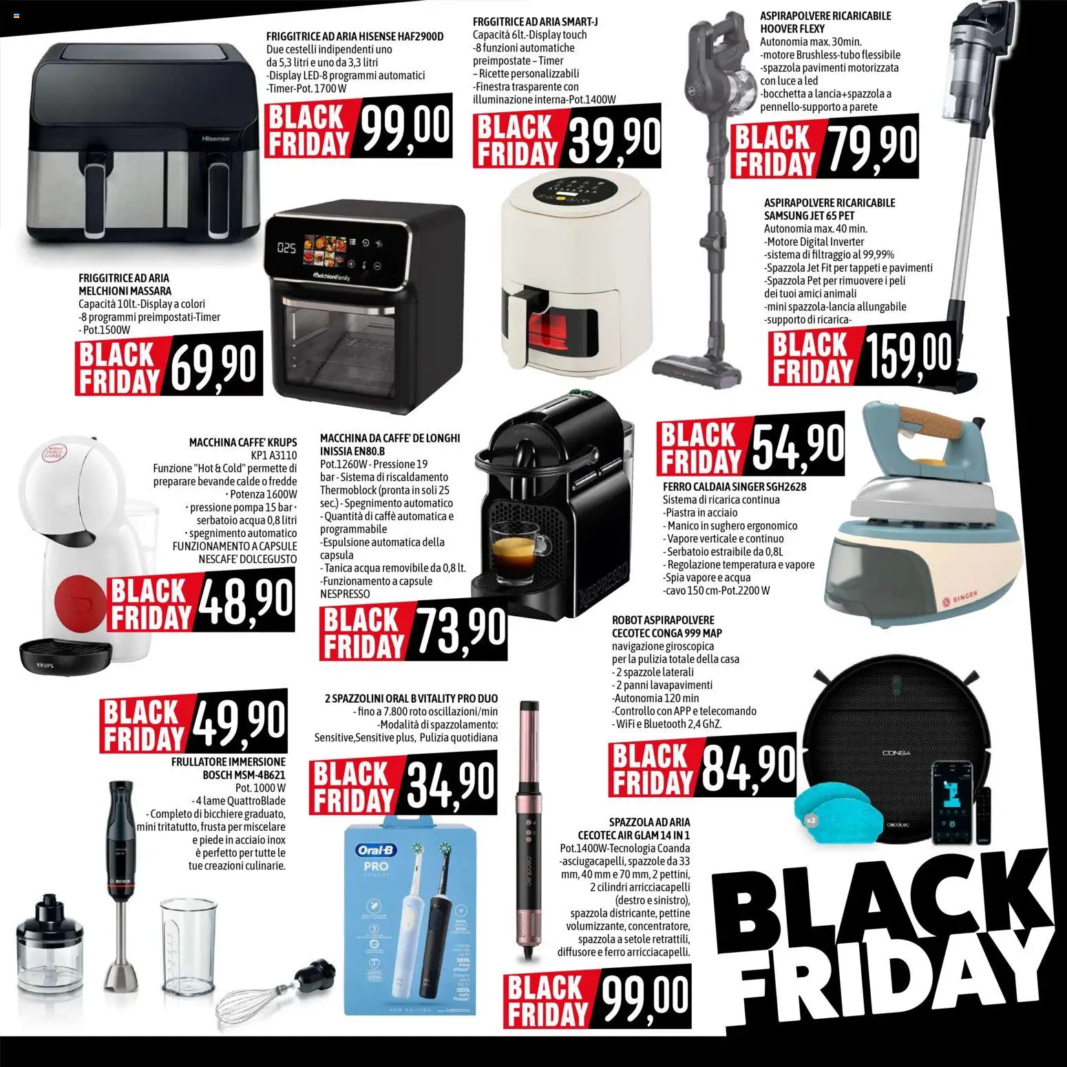 Volantino Emisfero del 20.11.2025 | Pagina: 5 | Prodotti: Caffè, Caldaia, Aspirapolvere, Robot