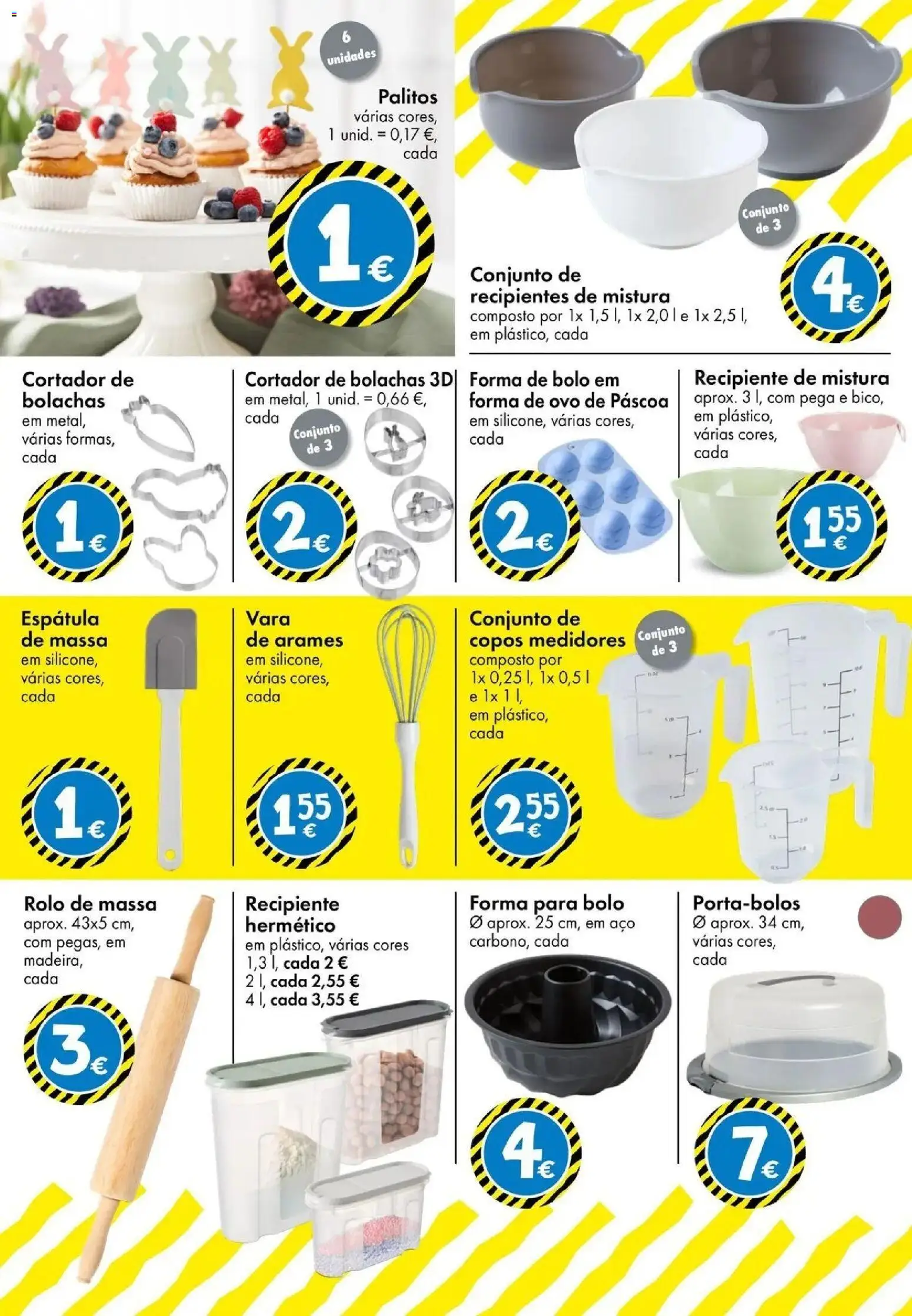 TEDi folheto │ válido de 06.03.2026 | Página: 9 | Produtos: Espátula, Cortador, Bolo, Ovo de páscoa