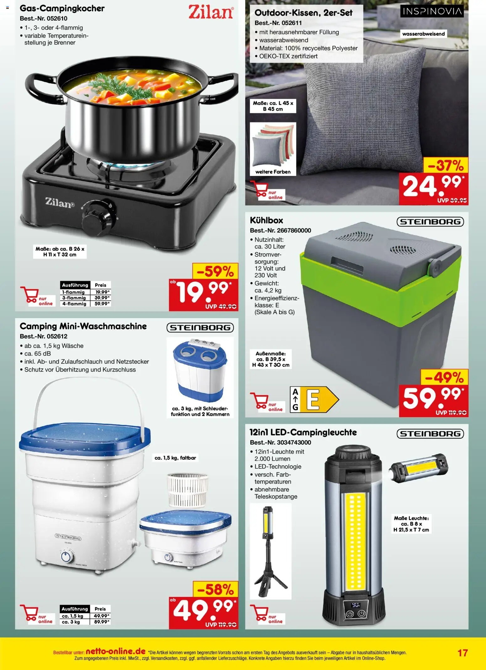 Netto Marken-Discount Online-Angebote Mai – gültig ab 01.05.2026 | Seite: 17 | Produkte: Gewicht