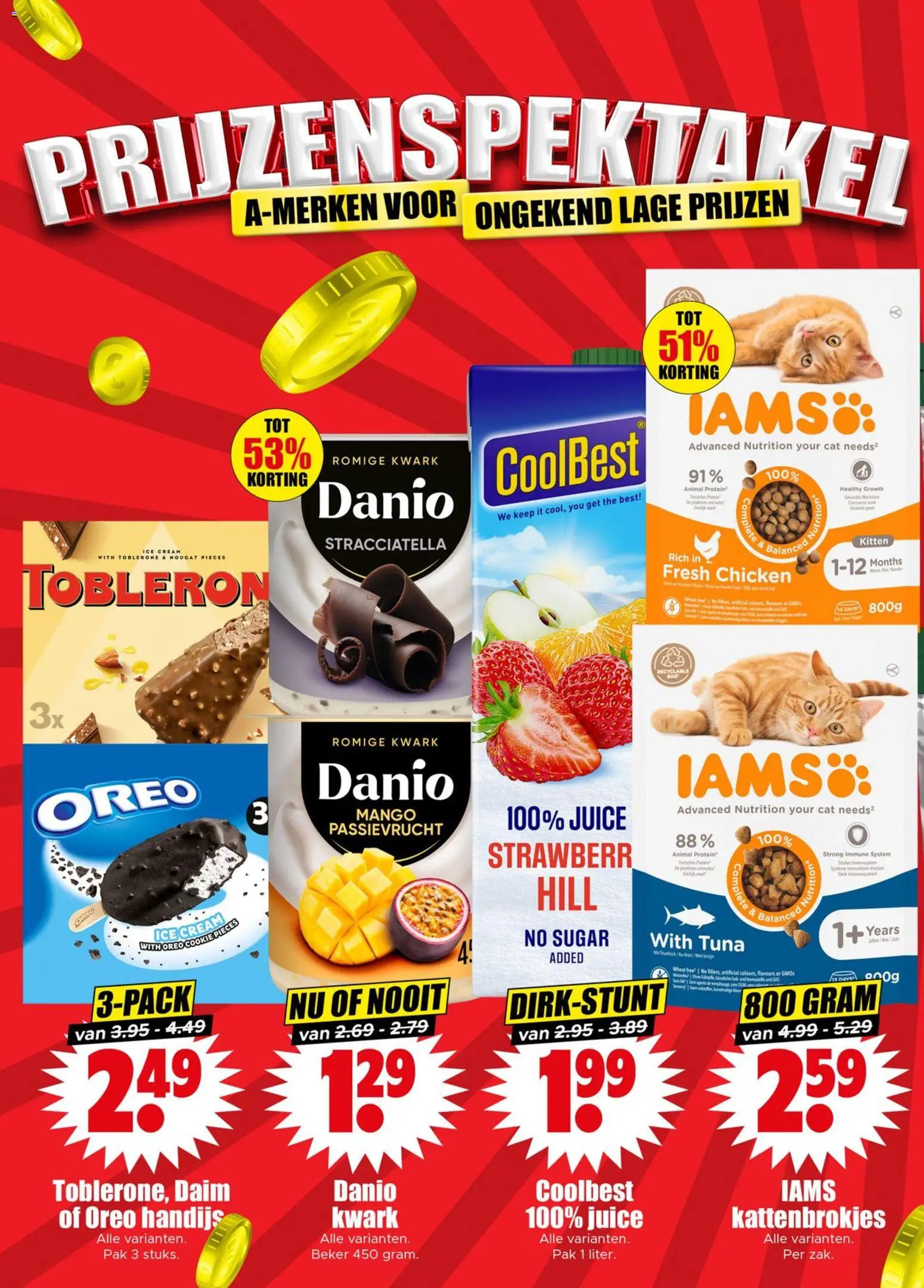 {H1} | Pagina: 12 | Producten: Beker, Kwark, Tonijn, Mango