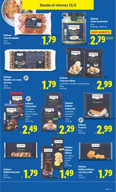 Vista previa Italiamo Galletas Cantuccini, 2 variedades: almendras o chocolate. 300 g válido desde el 09.02.2026 | Página: 33 | Productos: Leche, Chocolate, Crema de cacao, Galletas